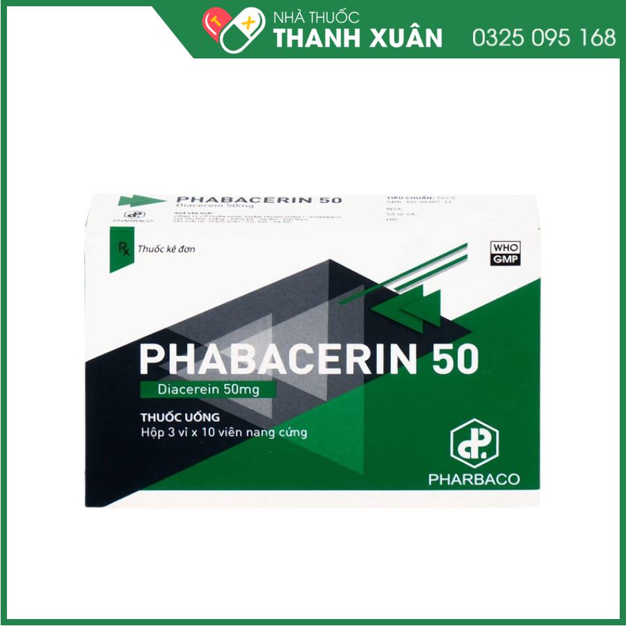 Phabacerin 50 điều trị thoái hóa khớp